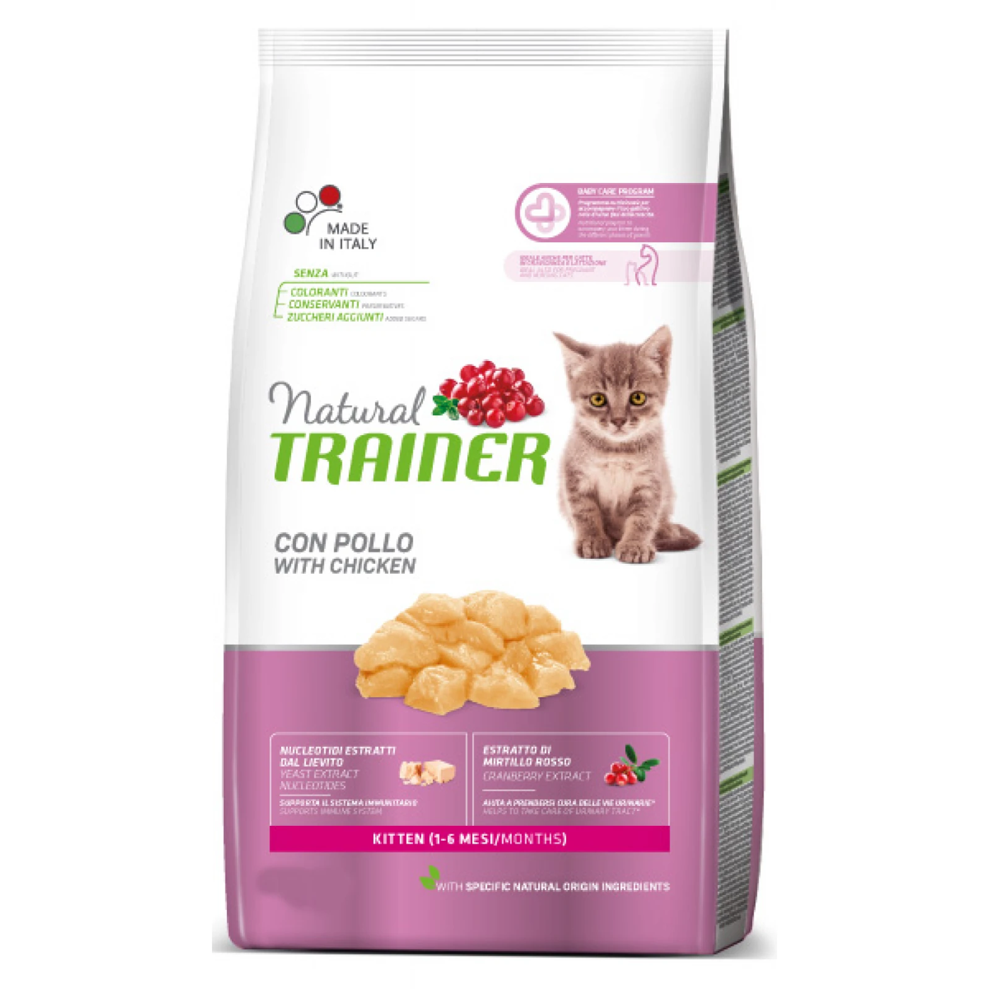 Natural Trainer Kitten Κοτόπουλο 1,5kg